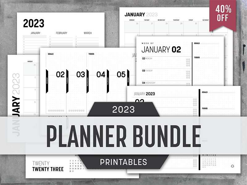 2023 Planner Bundle
